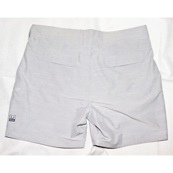 Huk Next Level Men's Outdoors Stretch Vented 7" Performance Shorts Size 2XL - Picture 2 of 7